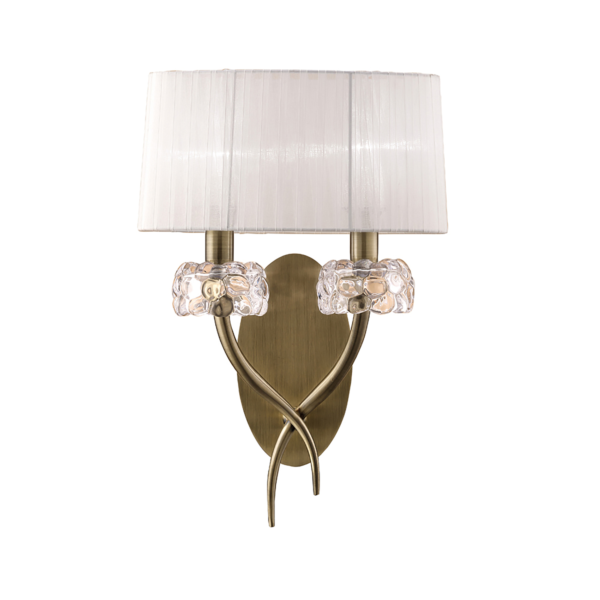 M4634AB/S/WS  Loewe AB Switched Wall Lamp 2 Light